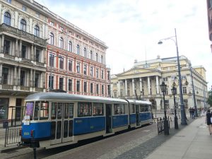 Niebieskim tramwajem przez Wrocław